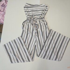 Mia Rose Size Medium Strapless Jumpsuit